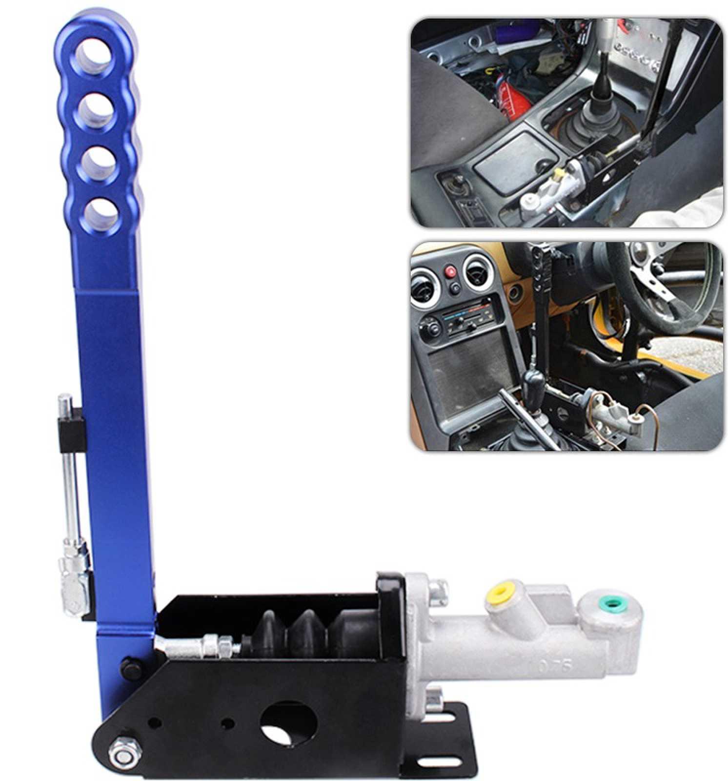 RASTP Universal Hydraulic Handbrake Adjustable E-brake Long Lever Handle Fit for Drift Track Rally Racing - RASTP