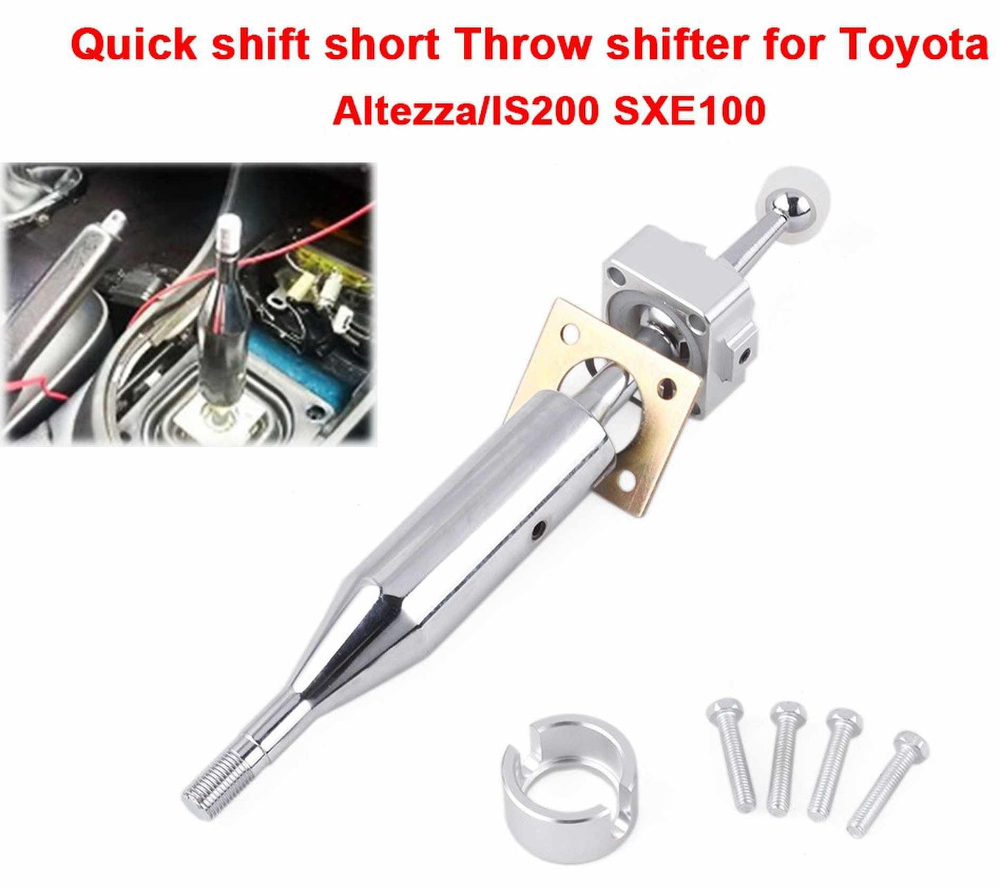 RASTP Aluminium Racing Manual Quick Shift Short Throw Shifter for Toyota Altezza/IS200 SXE100 - RASTP