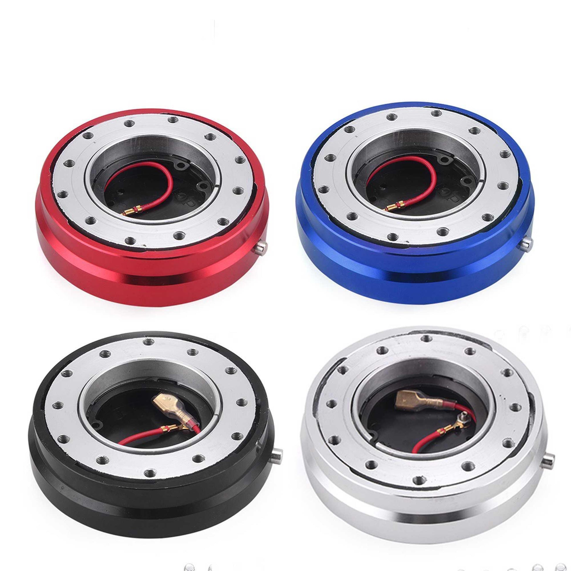 RASTP Universal Thin Version 6 Hole Steering Wheel Quick Release Hub Adapter - RASTP