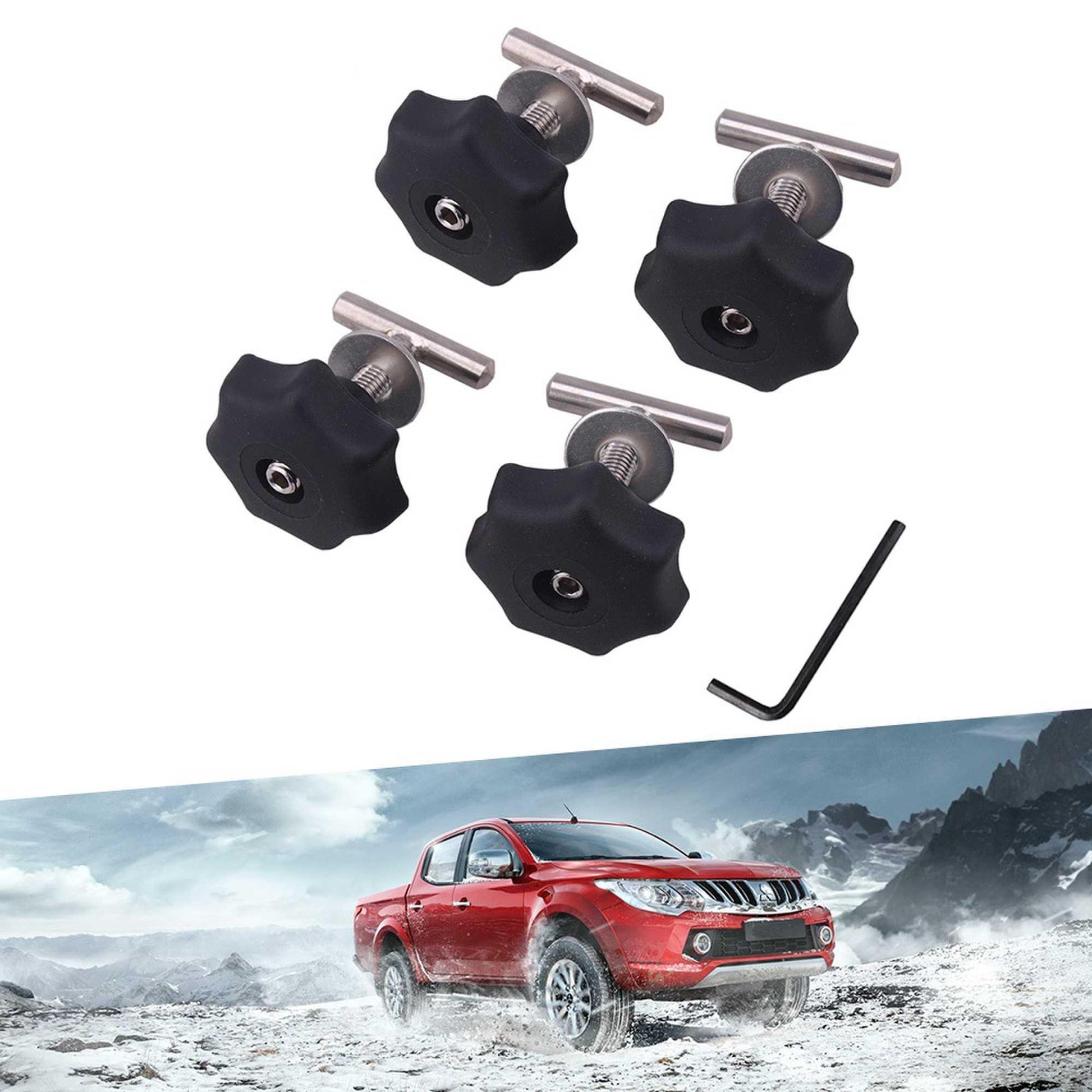 RASTP 4Pcs Mounting Screws 50mm Locking Rail Multiflexboard for VW T5/T6 Multivan - RASTP