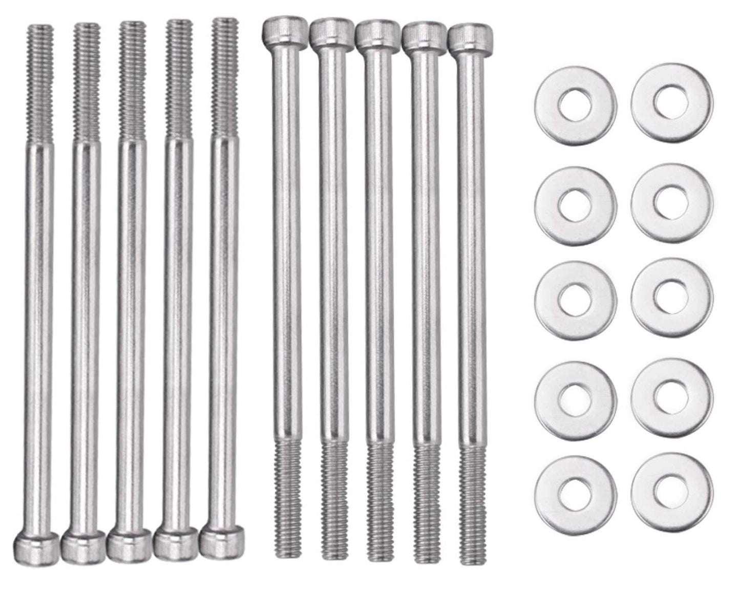 RASTP Intake Manifold Bolts Stainless Steel Kit for Chevy V8 Engines for GEN III LSX LS2 LS3 LS6 - RASTP