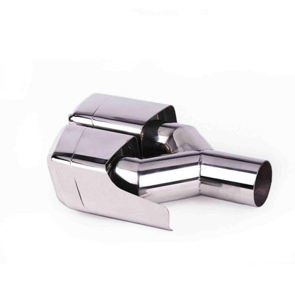 RASTP Square Exhaust Tips Muffler Exhaust Pipe Tail for Benz 10-13 GL X164 - RASTP