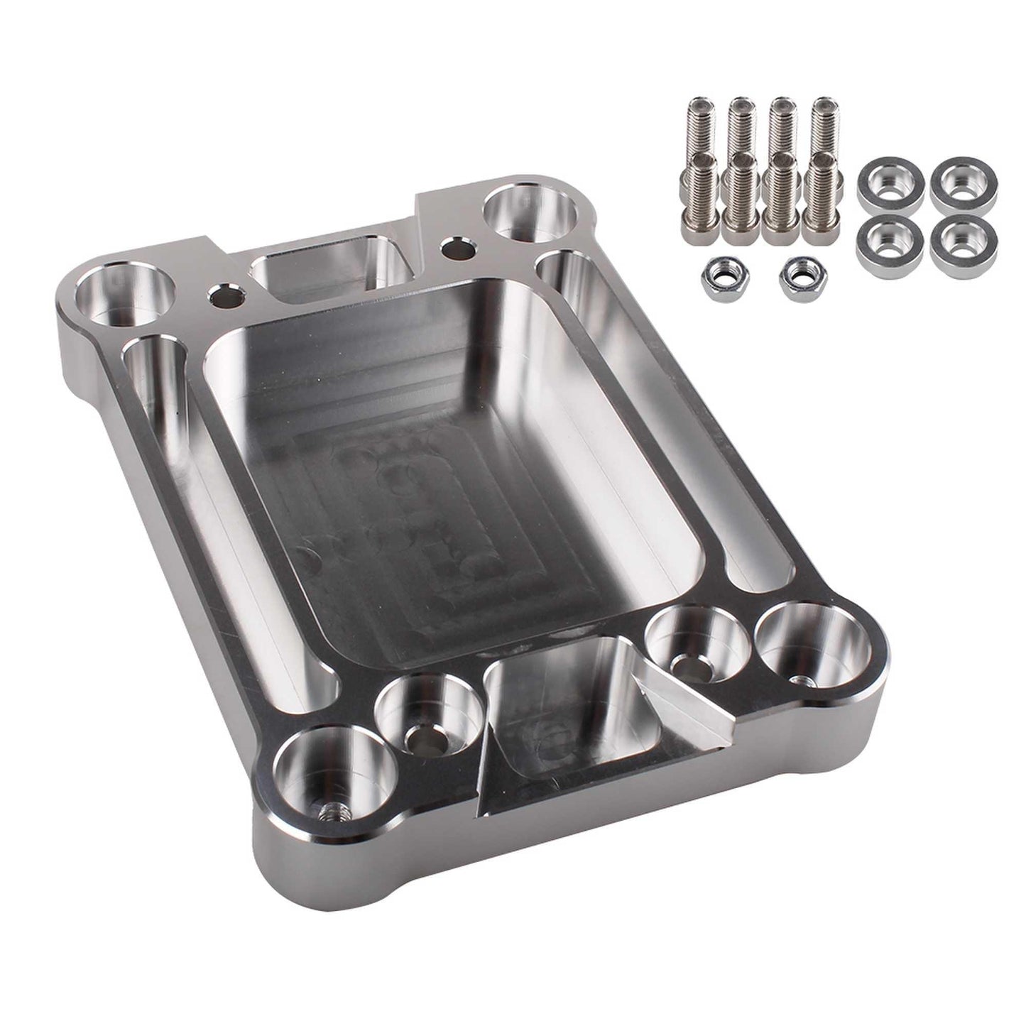 RASTP Aluminum Shifter Box Base Plate Gears Lever Base for Honda Civic K20 K24 K Series Car Accessories - RASTP