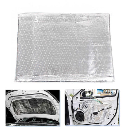 RASTP Universal Car Hood Engine Firewall Heat Mat Deadener Sound Insulation Deadening Material Pad - RASTP