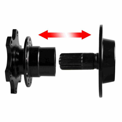 RASTP Universal Aluminum Steering Wheel Quick Release Hub Boss Kit For 6 Hole Steering Wheel Hub - RASTP