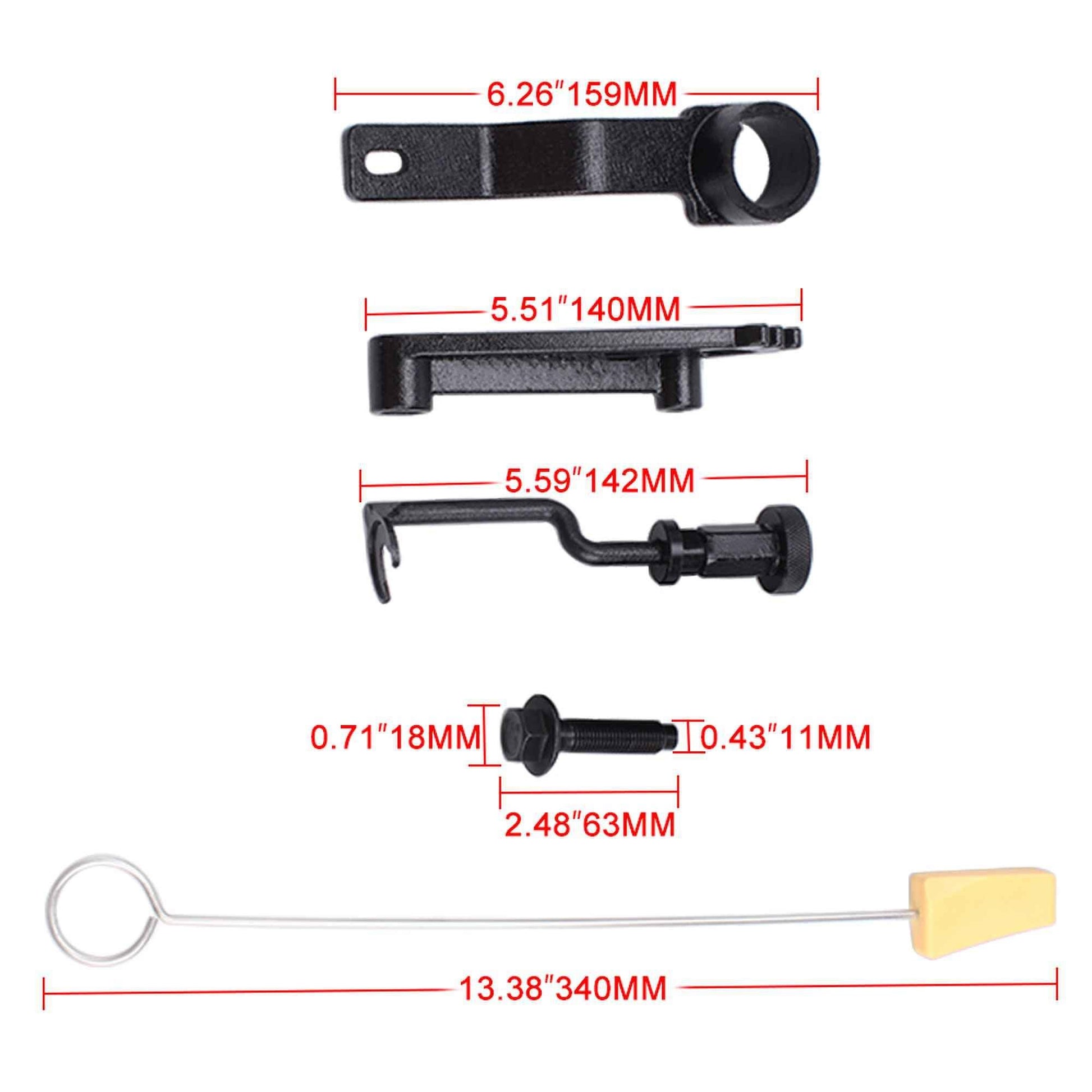 RASTP For Ford 4.6L/5.4L/6.8L 3V Engine Repair Tools Kit Valve Spring Compressor Cam Phaser Holding Tool - RASTP