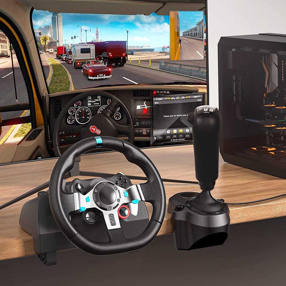 RASTP USB Truck Simulator Shifter for ATS  ETS2 Compatible with Logit