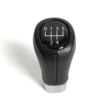 RASTP 5/6 Speed Leather Car Gear Shift Knob Head Manual Shifter Lever HandBall for BMW 1 3 Series - RASTP