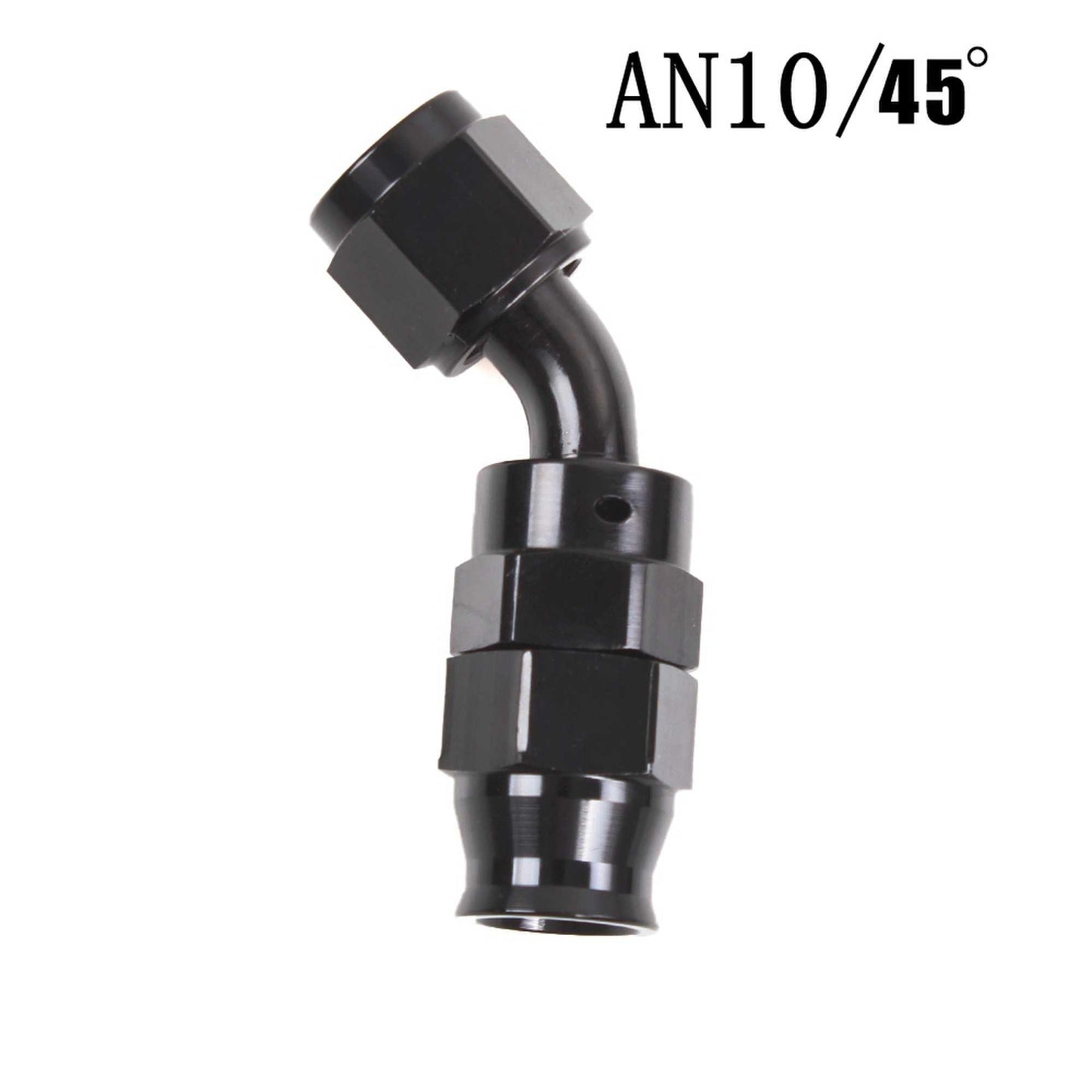 RASTP AN6 AN8 AN10 Straight 45 90 180 Degree Oil Fuel Swivel Hose End Fitting Oil Hose End Adaptor Kit - RASTP