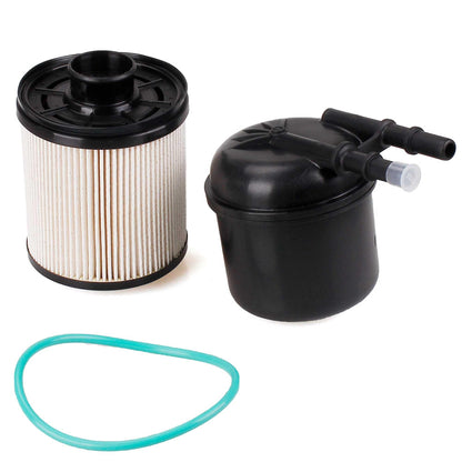 RASTP Fuel Filter with O-Ring Replacement Fuel Filter Assembly for 11-16 Ford F-250 F-350 F-450 F-550 6.7L Diesel FD4615 - RASTP