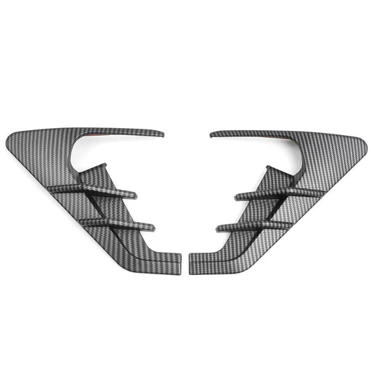 RASTP 2Pcs Shark Gills Car Camera Side Wing Panel Cover for Tesla Model 3/Y - RASTP