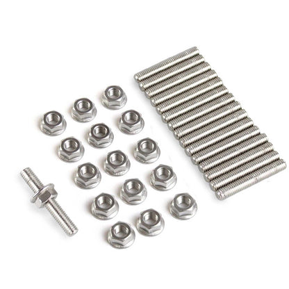 RASTP Exhaust Manifold Stud Kit Fit for Ford 4.6 & 5.4 Liter V8 Stainless Steel 16x Studs - RASTP