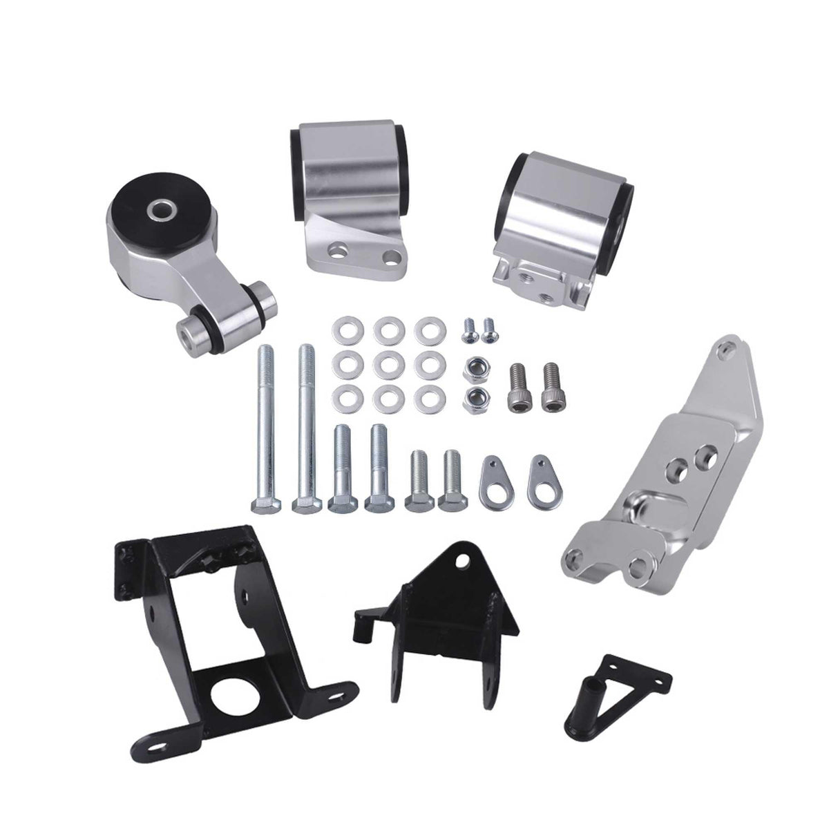 K20 K24 FA FG Billet Aluminum Engine Motor Mount Swap For 06-11 Honda K20 K24 FA FG Billet Aluminum Engine Motor Mount Swap For 06-11 Honda