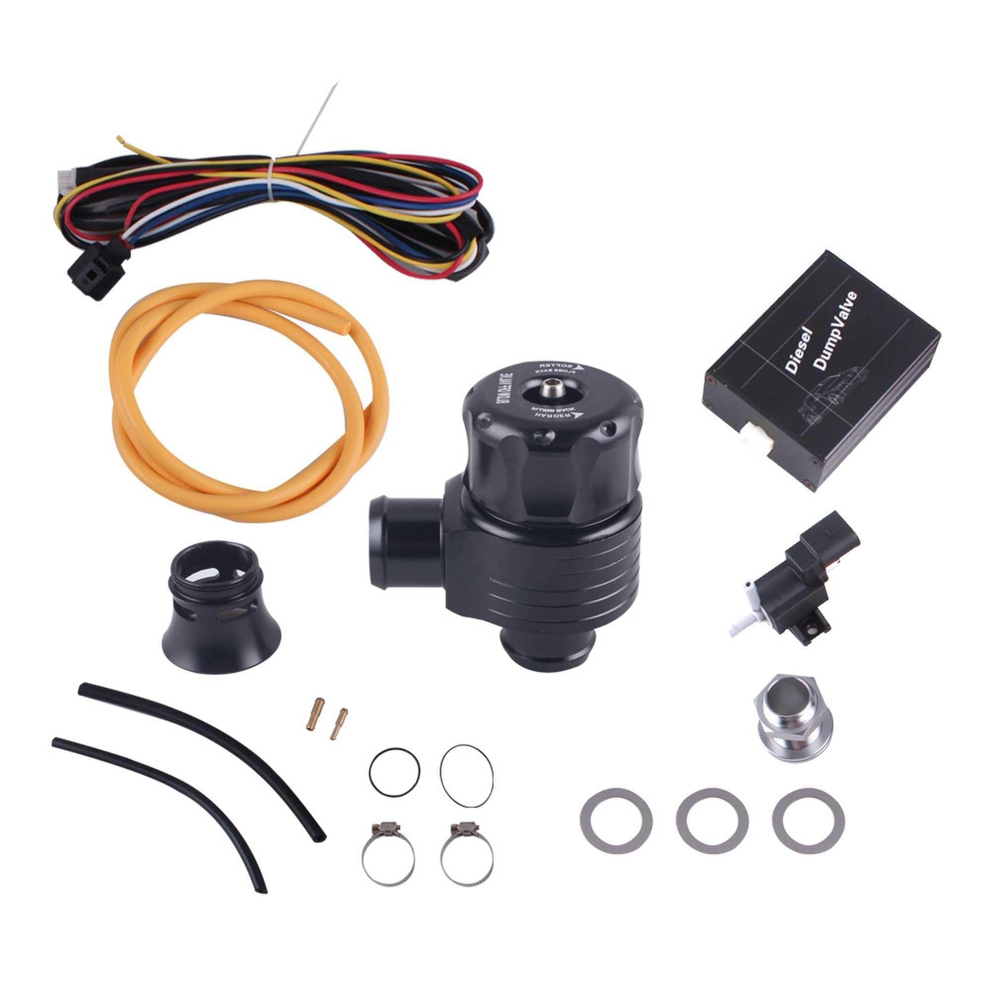 RASTP Universal Electrical Diesel Blow Off Valve Diesel Dump Valve Kit - RASTP