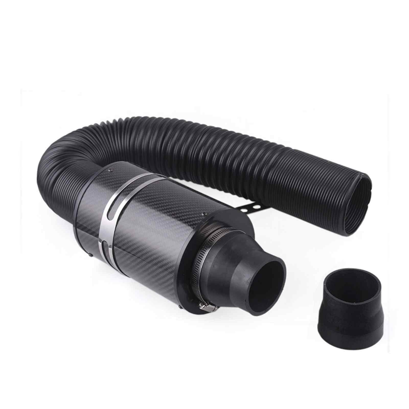 RASTP Universal Racing Air Filter Box Carbon Fiber Cold Feed Induction