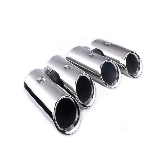 RASTP Chrome Stainless Steel Exhaust Pipe Tail Muffler Tip for 2019 Porsche Macan - RASTP