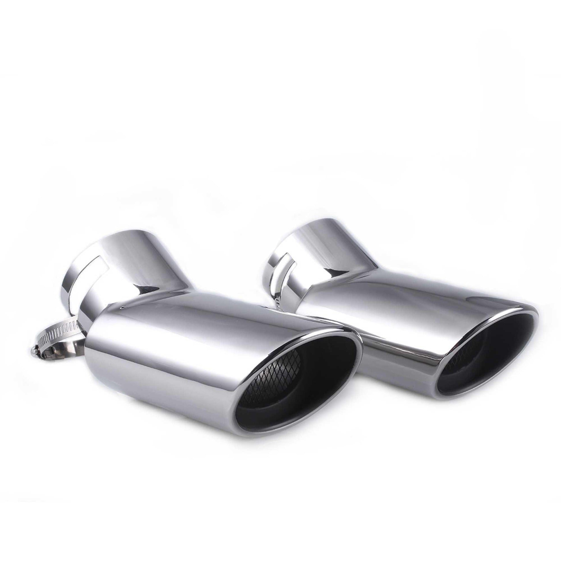 RASTP Dual Stainless Steel Exhaust Tail Pipe Tip for Range Rover Vogue L322 (02-10) Diesel Sport (05-10) Diesel - RASTP