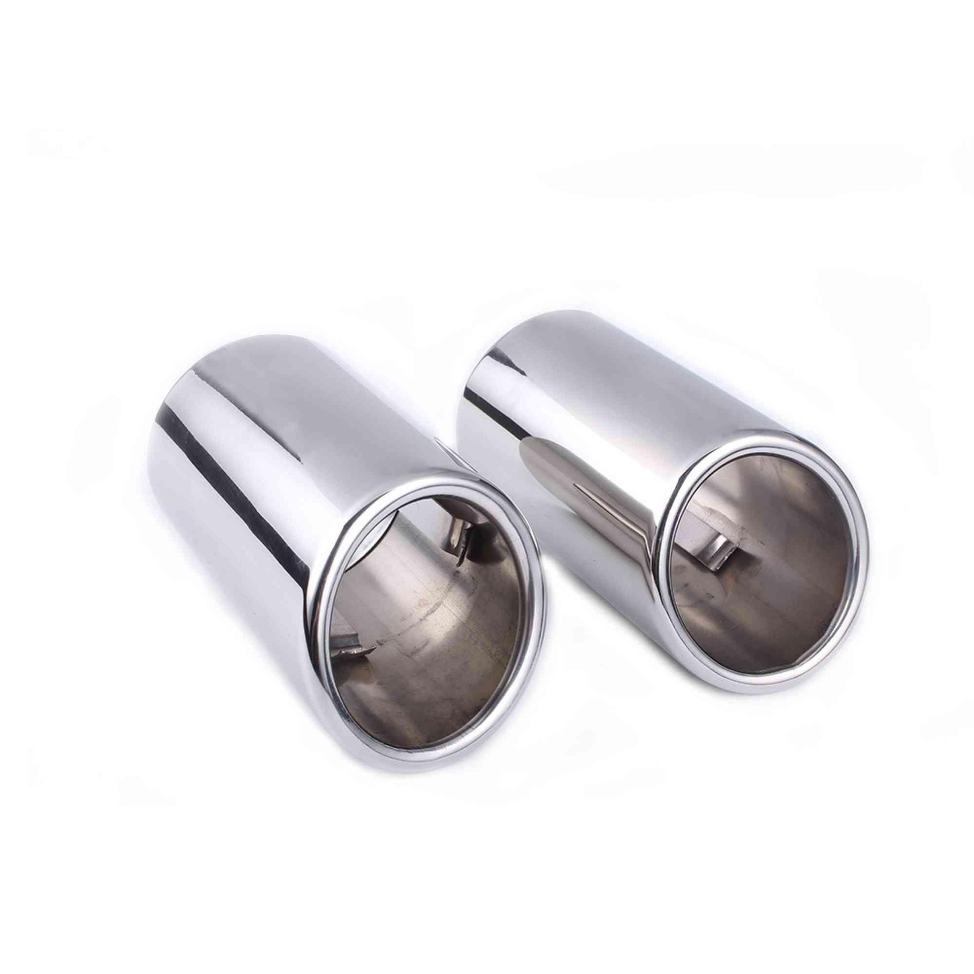 RASTP 1 Pair Tail Tip End Pipe Exhaust Rear Muffler Exhaust Tips for BMW 2008 2009 2010 2011 2012 2013 325i - RASTP