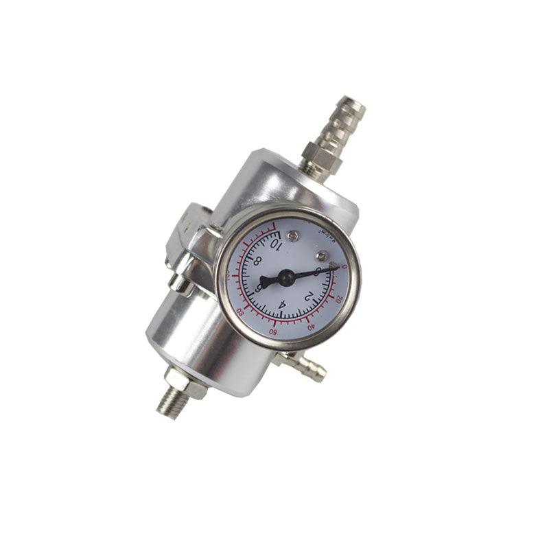 RASTP Universal Adjustable Fuel Pressure Regulator Gauge 0-140 PSI EF EG EK D16 - RASTP