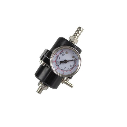 RASTP Universal Adjustable Fuel Pressure Regulator Gauge 0-140 PSI EF EG EK D16 - RASTP