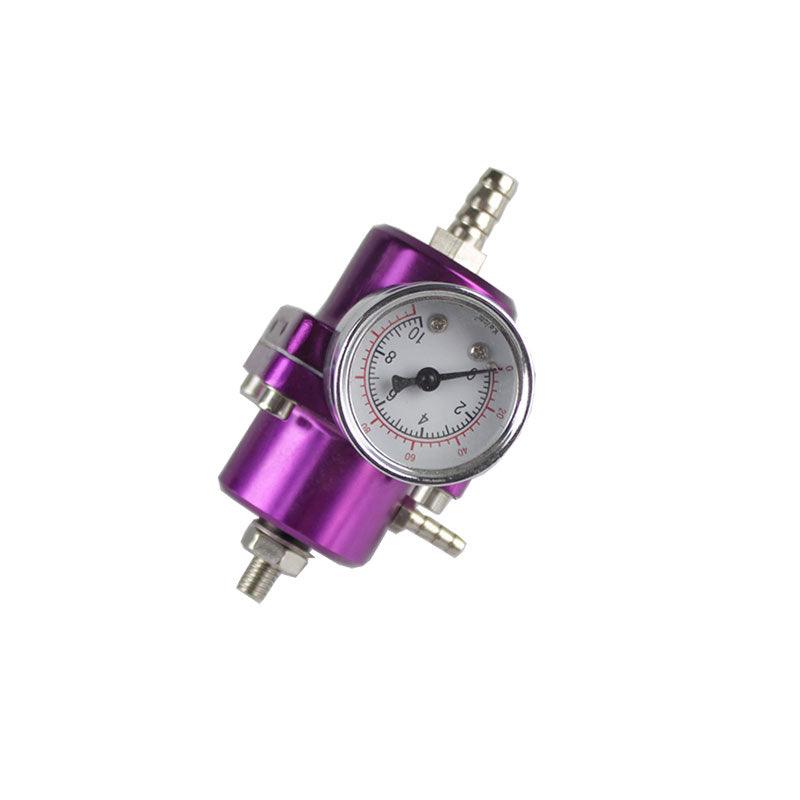 RASTP Universal Adjustable Fuel Pressure Regulator Gauge 0-140 PSI EF EG EK D16 - RASTP