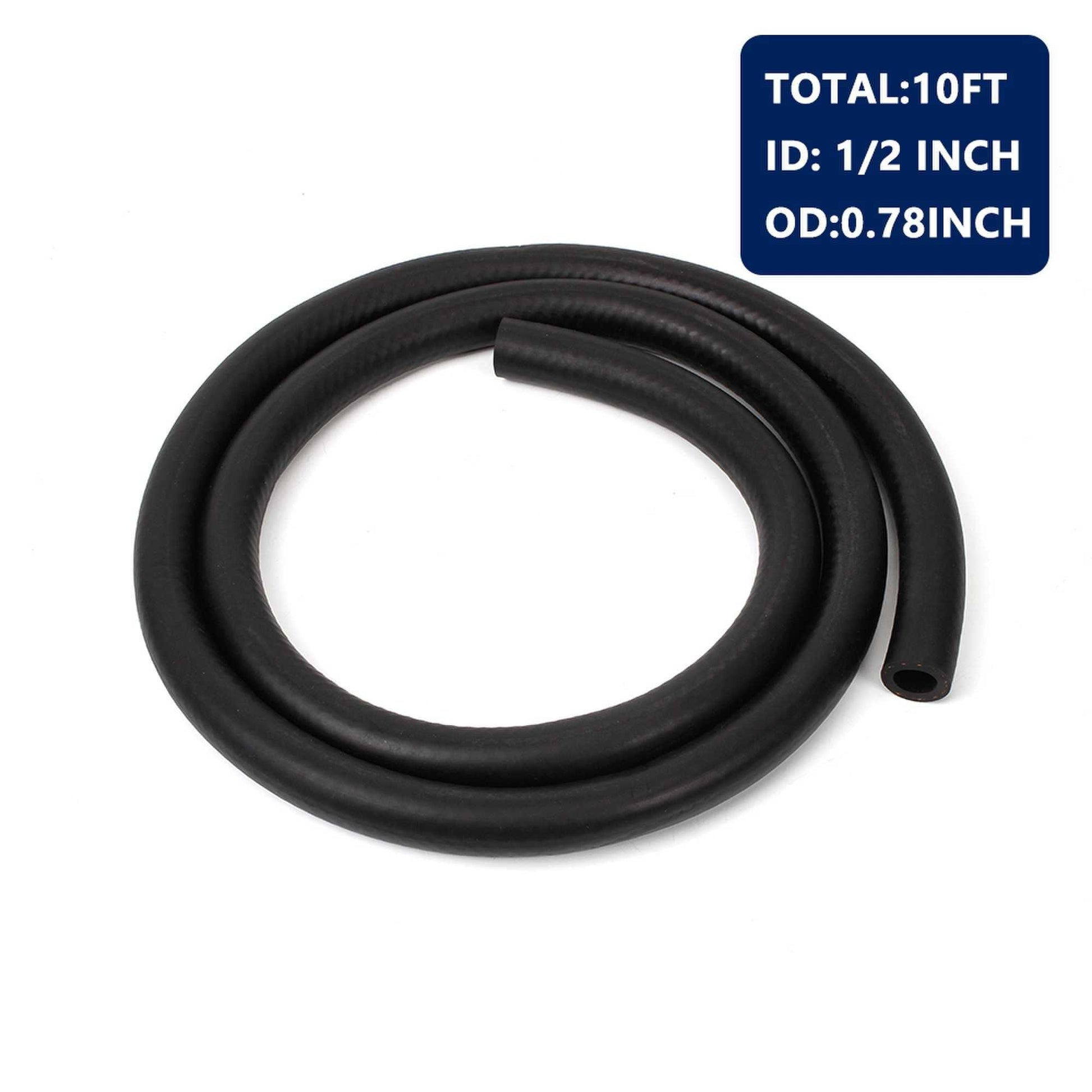 RASTP NBR Rubber Fuel Line Hose by Feet Small Engine Diesel Oil Gas Pipe Replacement - RASTP