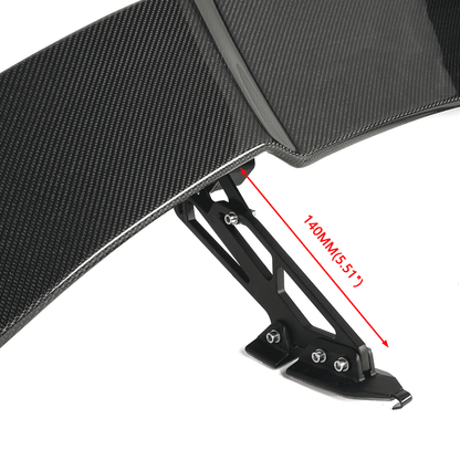 RASTP Universal Carbon Fiber Spoiler Electric Lift Rear Spoiler Rear Trunk Spoiler - RASTP