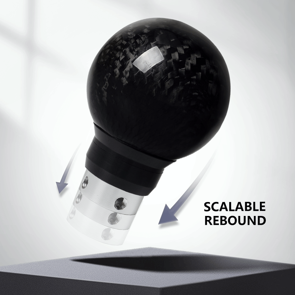 RASTP Universal Push Button Shift Knob with Button Shifter Lever Head