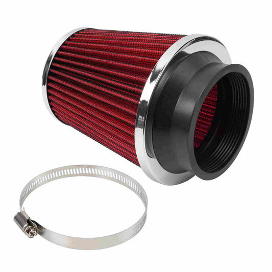 RASTP 3 Inch 76mm High Flow Inlet Dry Air Filter Cold Air Intake Cone Replacement - RASTP