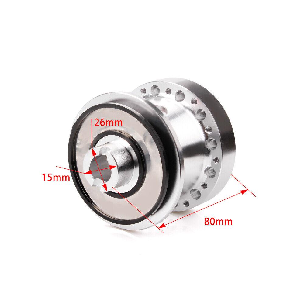 RASTP Universal Aluminum Steering Wheel Hub Adapter Boss Kit For Honda Civic EG - RASTP