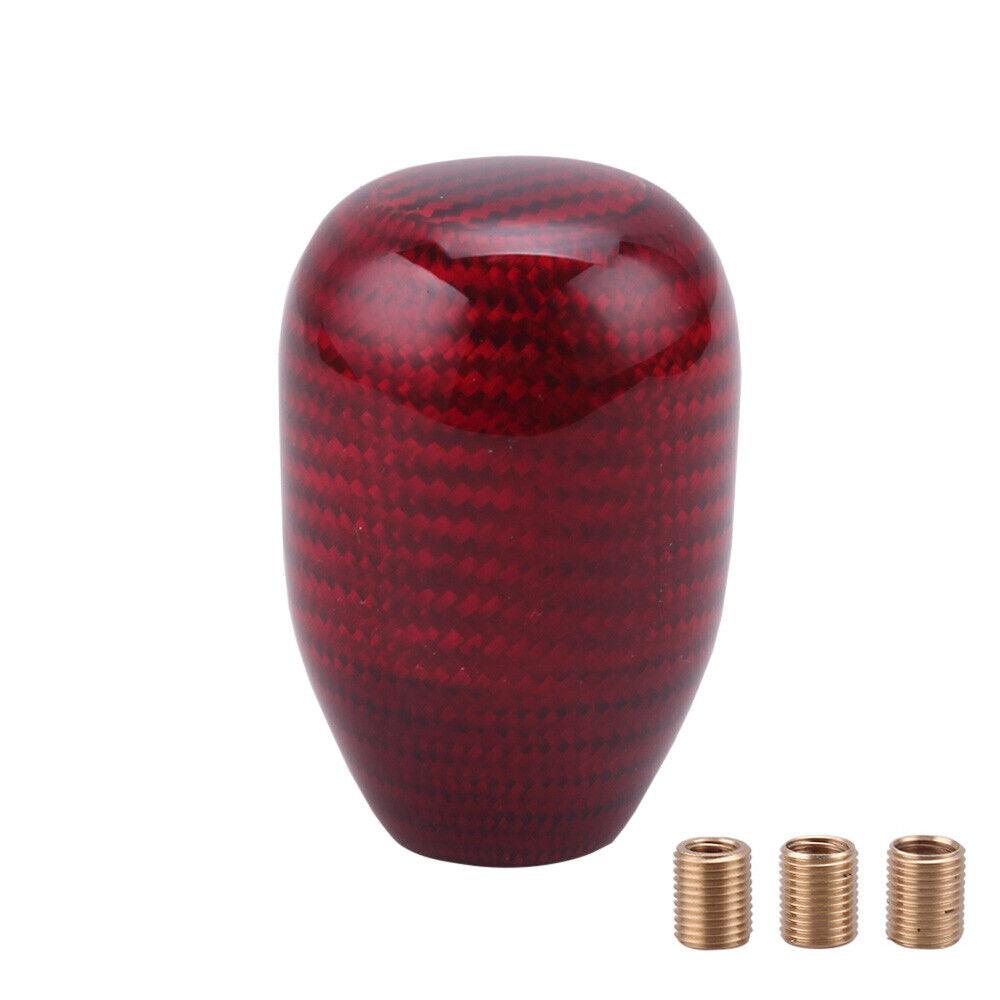 RASTP Universal Carbon Fiber Car Manual Transmission Gear Shift Knob - RASTP