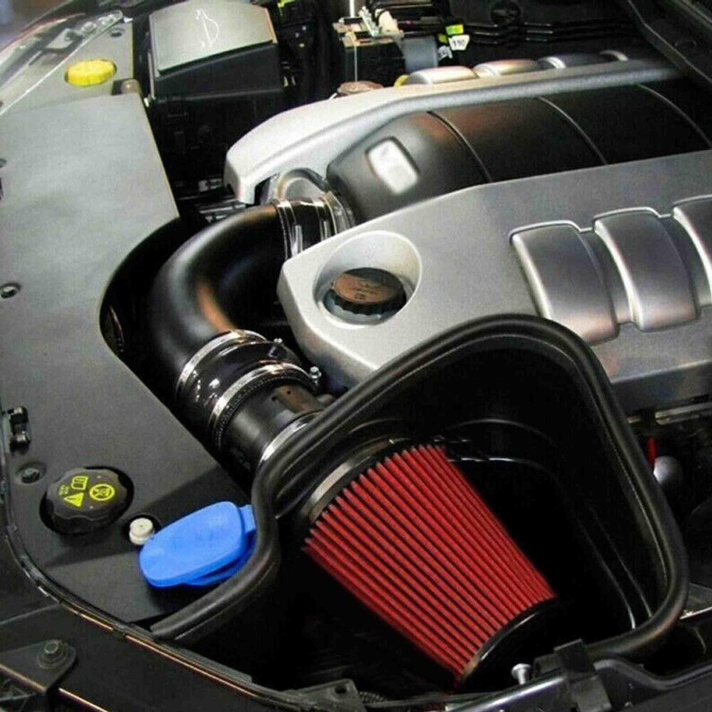 RASTP 3 Inch 76mm High Flow Inlet Dry Air Filter Cold Air Intake Cone Replacement - RASTP