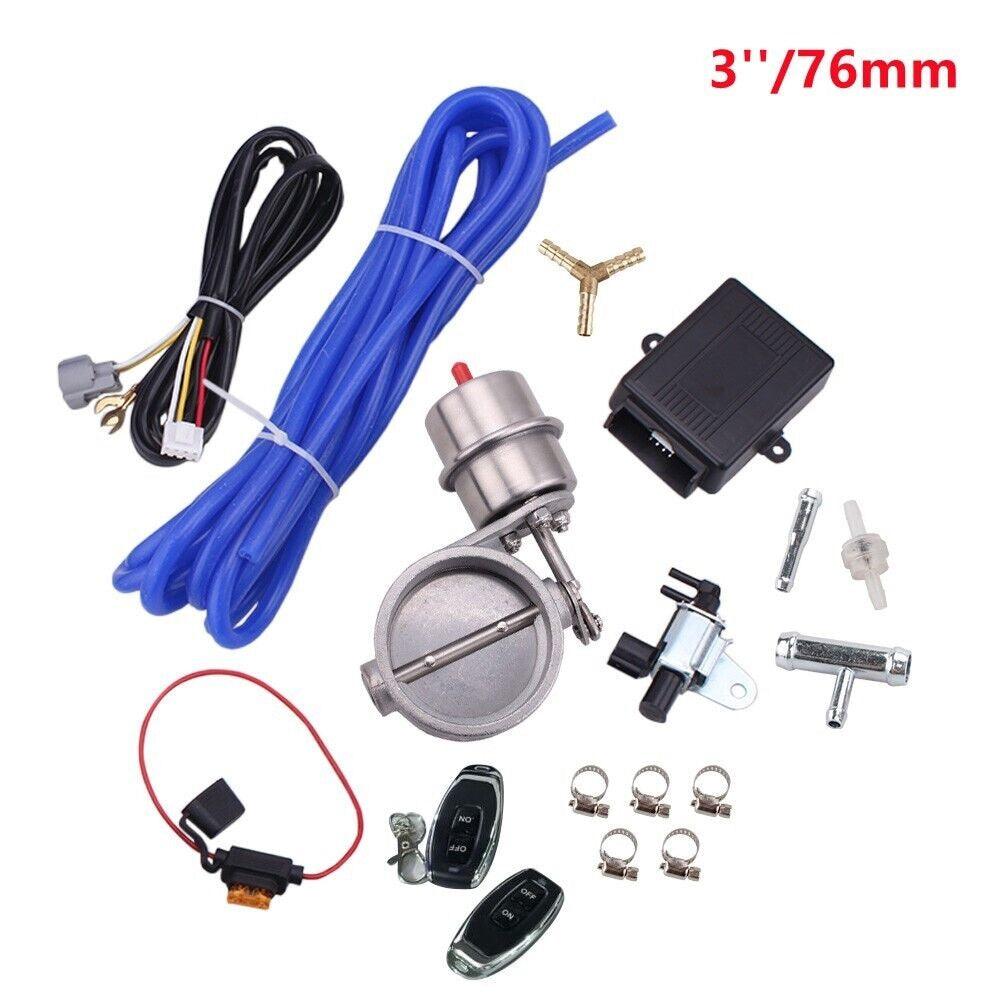 RASTP 3Inch 76mm Control Valve Set Vacuum Actuator Closed Style with Remote Control - RASTP