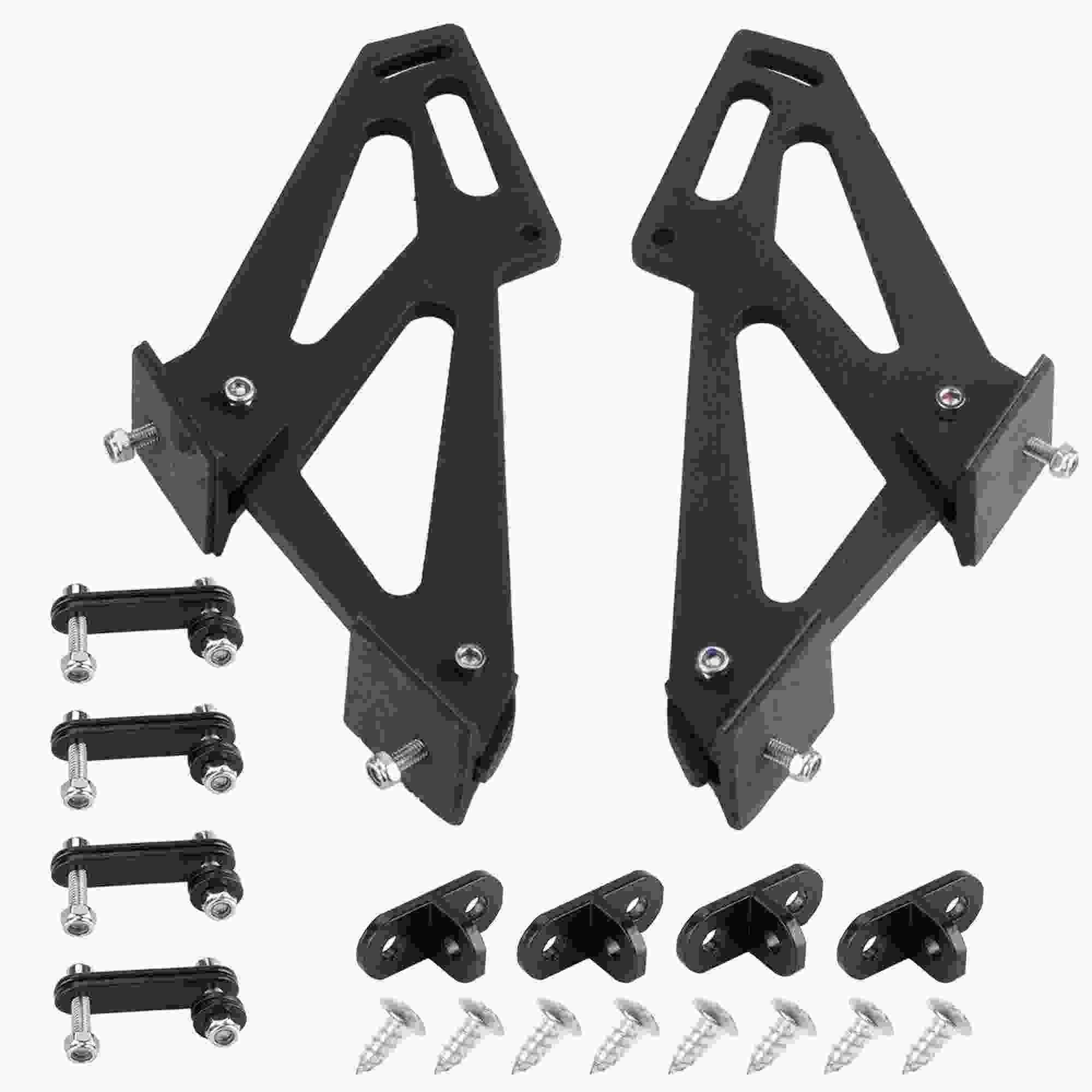 Spoiler Legs RASTP 7 Inch Spoiler Mount Brackets Rear Wing Trunk Spoiler Legs