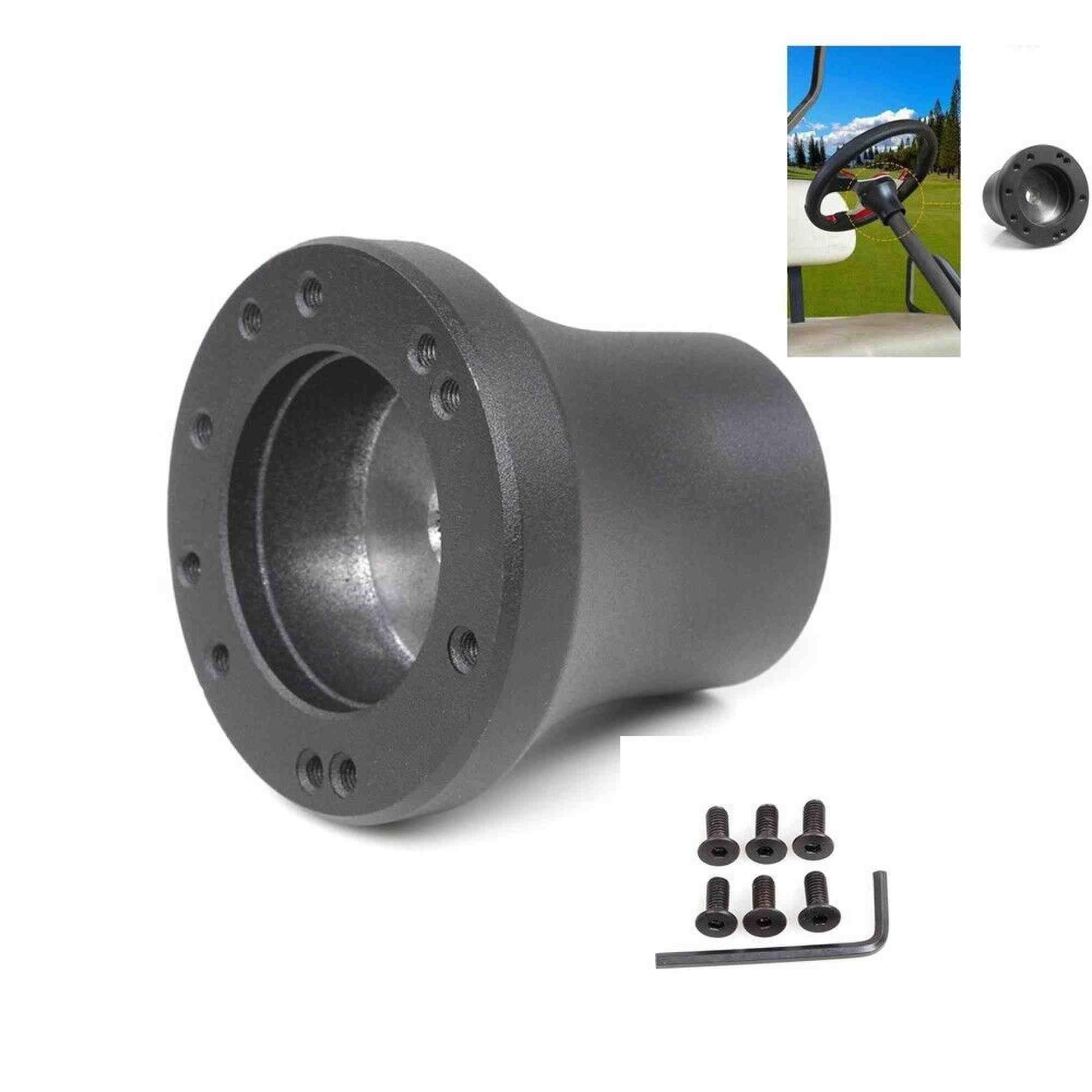 RASTP Steering Wheel Hub Adapter 5/6 Hole For Club Car Precedent Golf Carts - RASTP