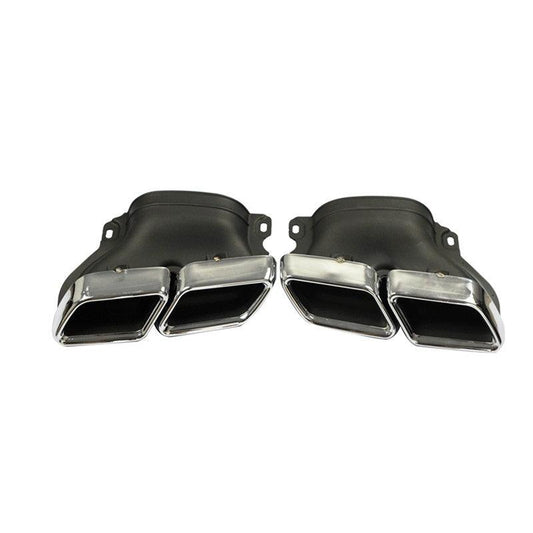 RASTP Exhaust Tips Muffler Exhaust Tail Pipe for Benz 14 C-Class W205 - RASTP