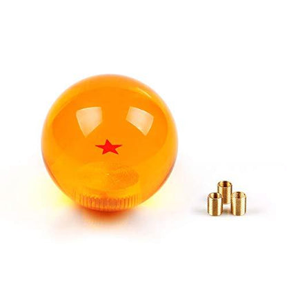 RASTP Universal 7 Star Dragon Ball Z Shift Knob for Manual Automatic Vehicles with 3 Adapters - RASTP