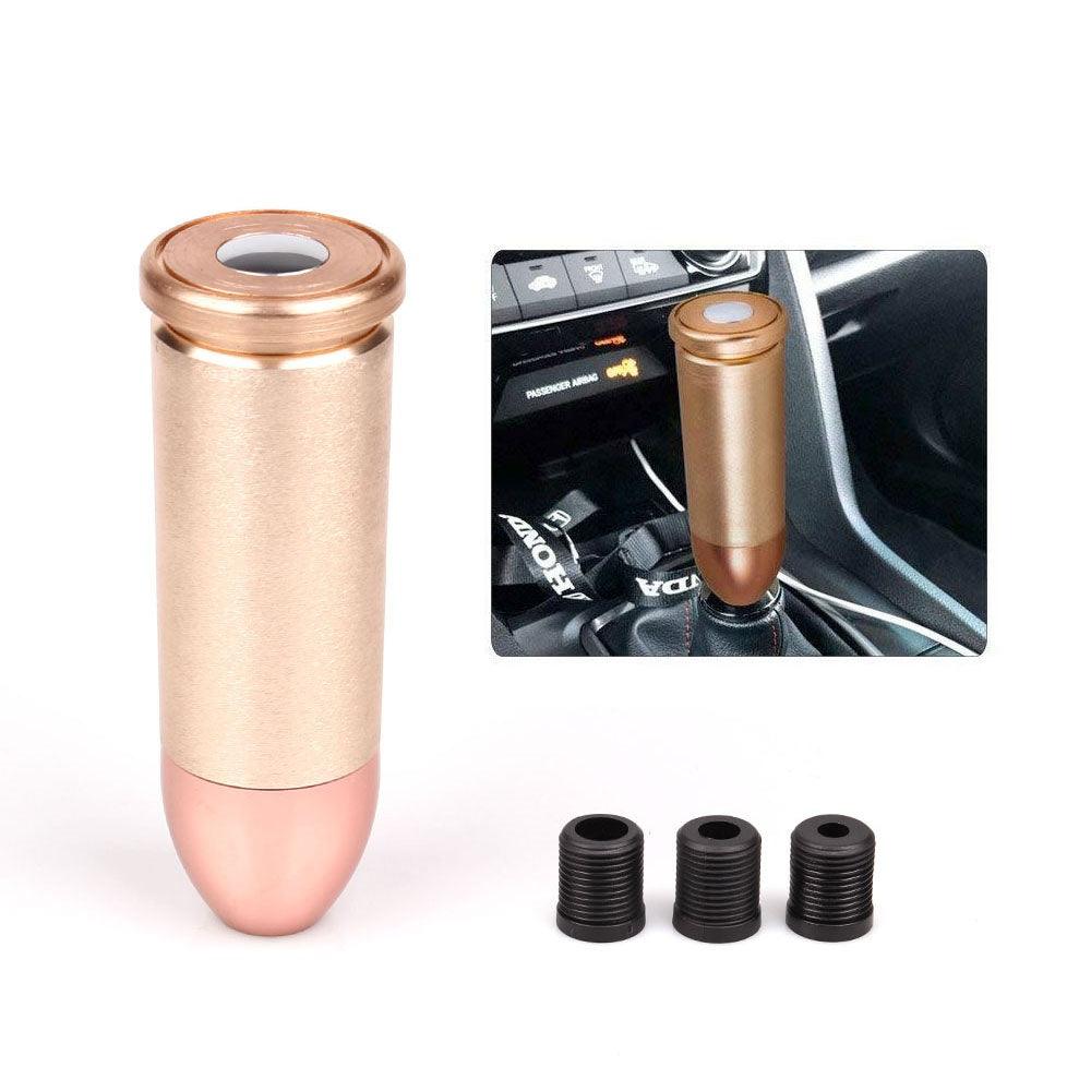 RASTP Universal Aluminum Bullet Gear Shift Knob for Car Manual Transmission Shifter Lever - RASTP