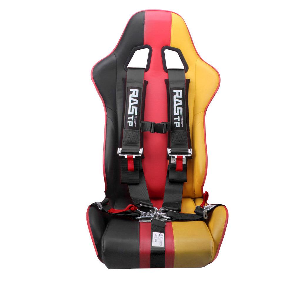 RASTP 5 Point Harness Racing Seat Belts with 3 Inch Heavy Duty Shoulde