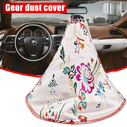 RASTP Pattern Style Racing Shifter Boot Cover Gear Dust Cover for Honda - RASTP