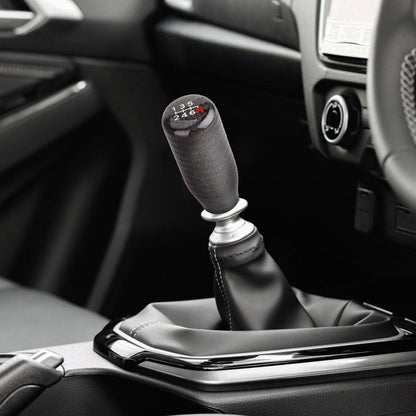 RASTP Universal Carbon Fiber Shift Knob Manual Transmision Stick Shifter with 3 Adapters - RASTP