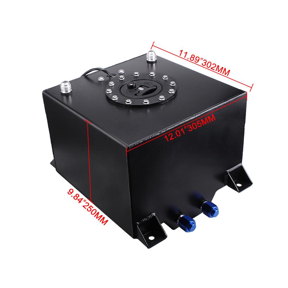 RASTP 5 Gallon/20L Race Fuel Cell Gas Tank with Cap & Level Sender Top Feed - RASTP