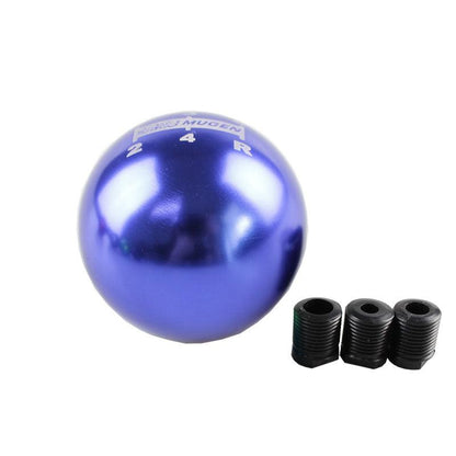 RASTP Universal Aluminum Spherical Shape Gear Shift Knob Manual Automatic with 3 Adapter - RASTP