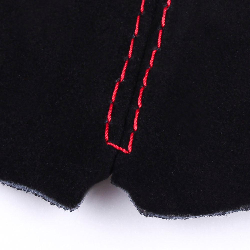RASTP Universal Suede Leather Manual Gear Stick Shift Knob Cover Boot Gaiter Cover - RASTP