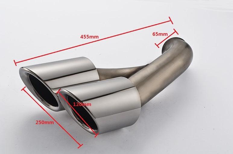 RASTP 1 Pair Exhaust Tips Muffler Exhaust Tail Pipe for Porsche Cayenne 2015 - RASTP