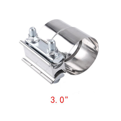 RASTP Universal 2.25" 2.5" 3.0" Exhaust Pipe Clamp Clip Tail Throat Clamp Reducer Throat Clamp - RASTP