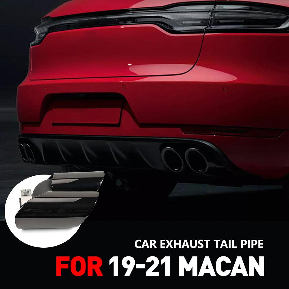 RASTP 1 Pair Exhaust Tips Muffler Exhaust Tail Pipe for Porsche Macan 2019-21 - RASTP