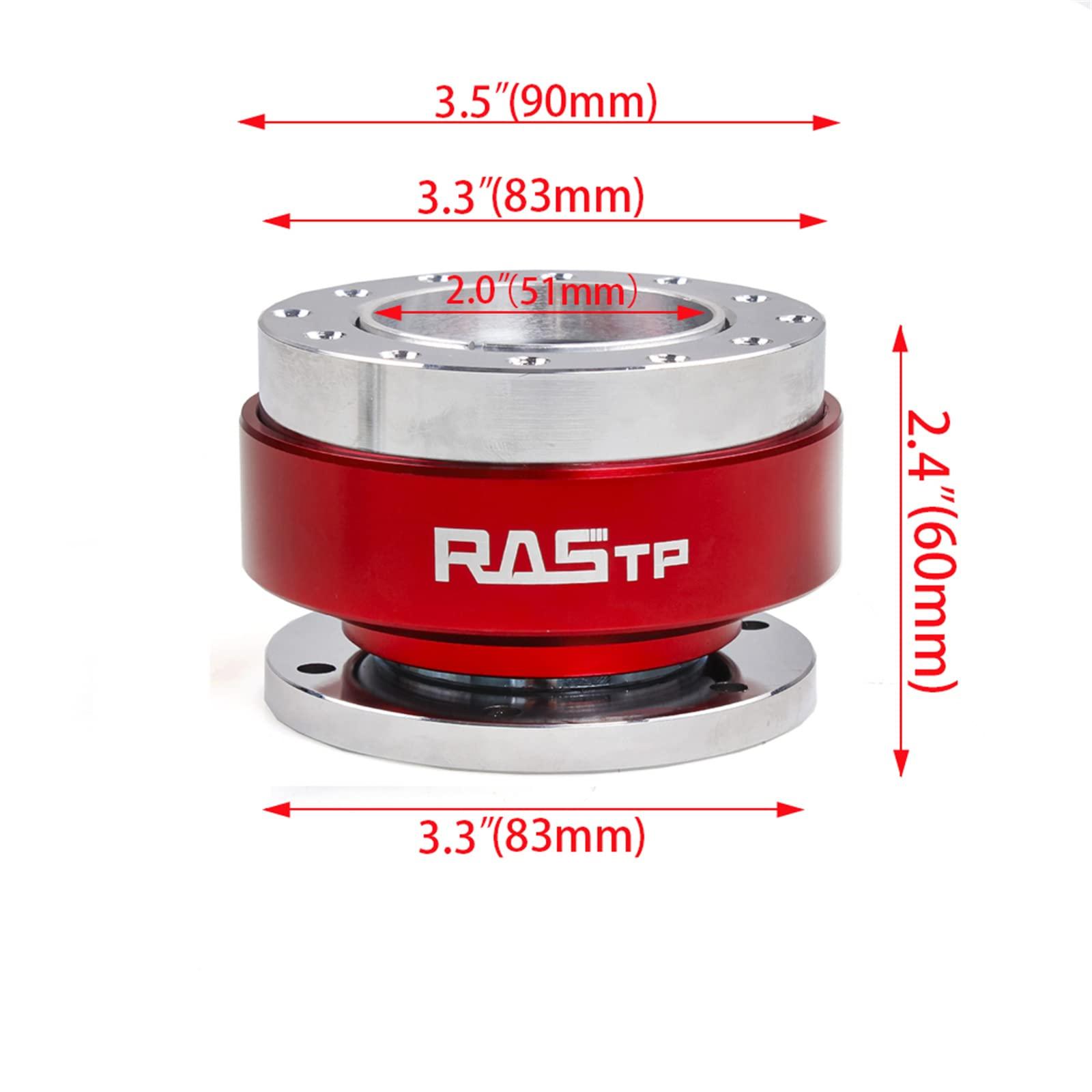 RASTP Universal 6 Hole Steering Wheel Quick Release Hub Adapter - RASTP