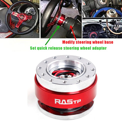 RASTP Universal 6 Hole Steering Wheel Quick Release Hub Adapter - RASTP