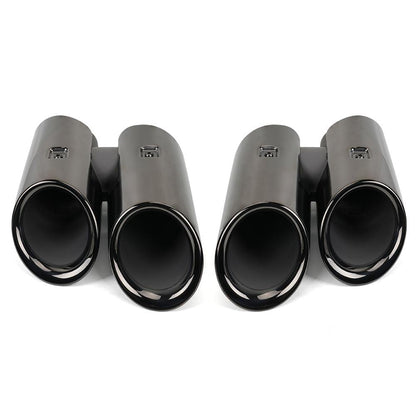 RASTP 1 Pair Exhaust Tips Muffler Exhaust Tail Pipe for Porsche Macan 2019-21 - RASTP